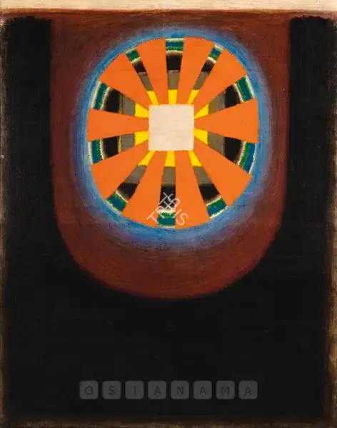 De, Biren (Artist). The Moment, 1967 | Painting, Os.Mum/30.06.09, 2009 · Osian's