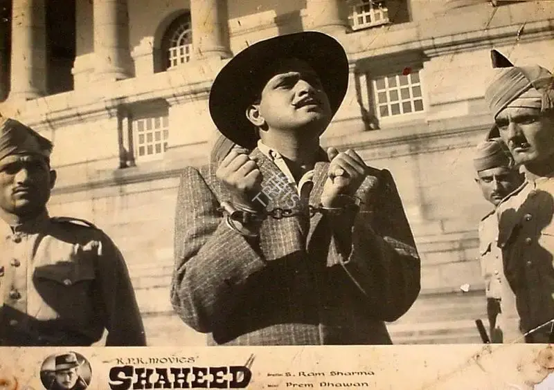 Ranjodh Thakur (Cinematographer), Shaheed, 1965, Lobby Card