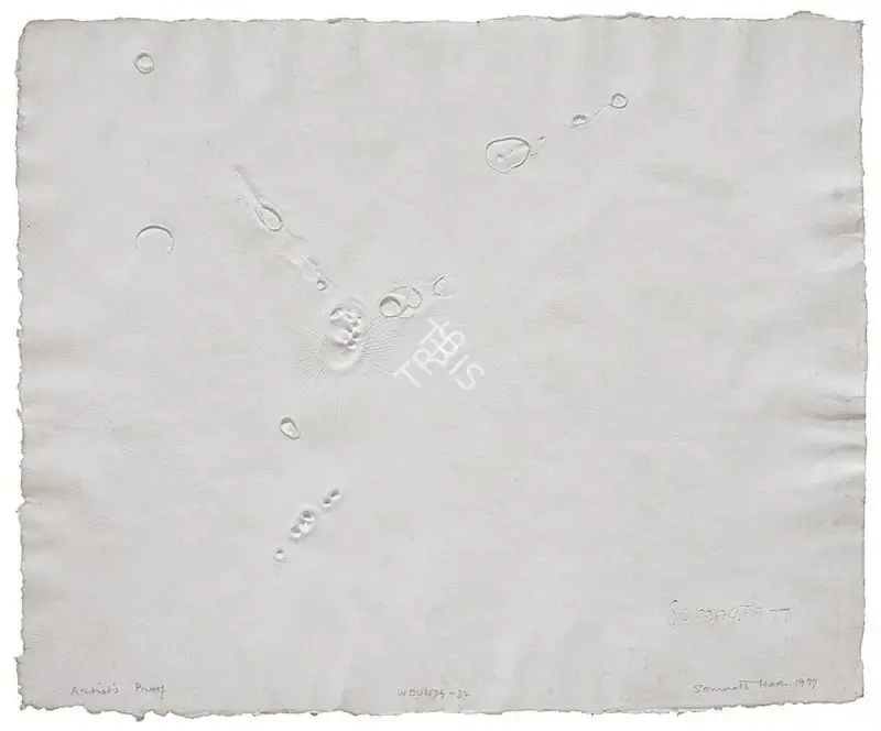 Hore, Somnath (Artist). Wounds- 32, 1977 | Graphic Art, Sa.Mum/06.04.22, 2022 · Saffronart
