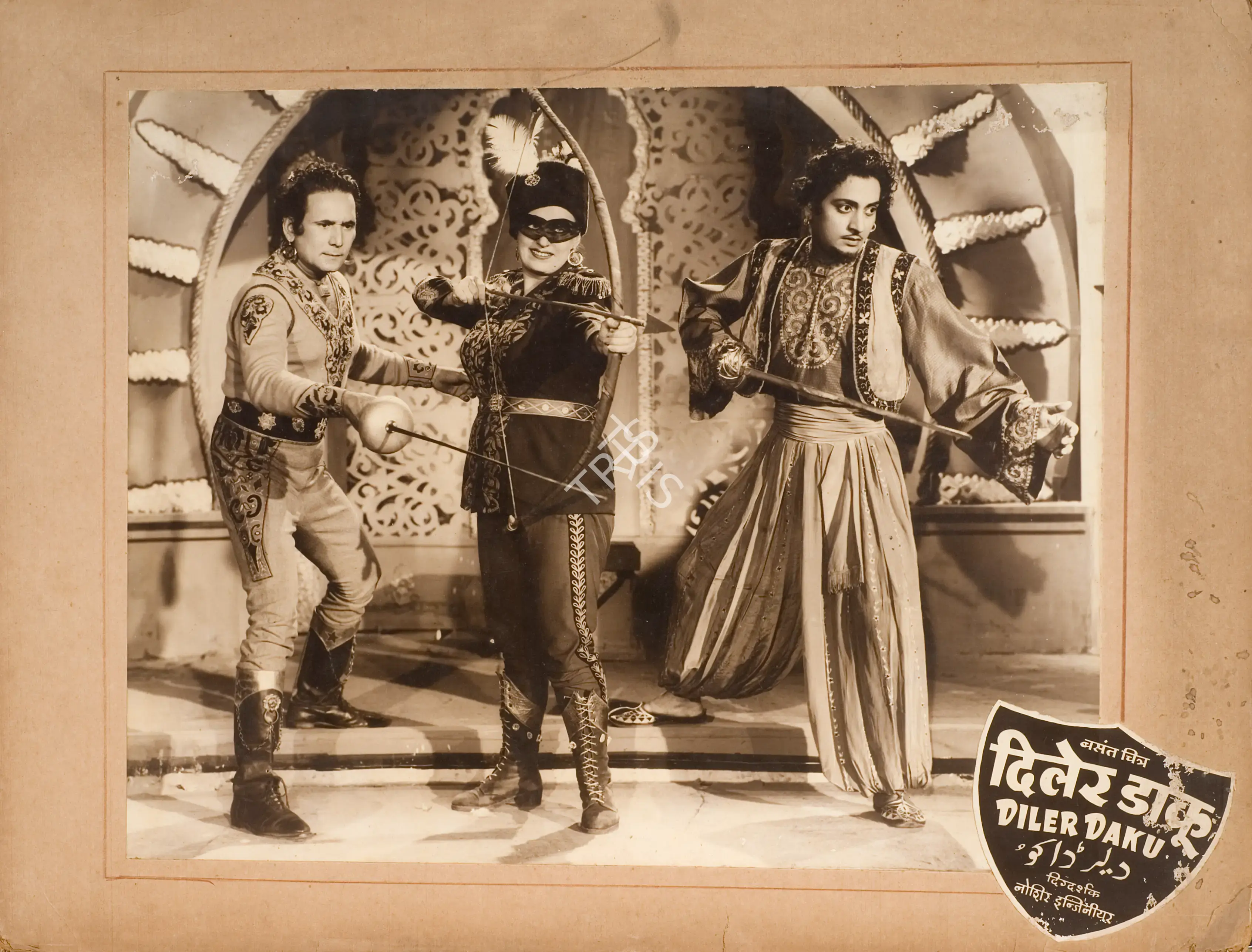 Noshir Engineer (Director), Diler Daku, 1957, Photographic Still Mounted on Lobby Card