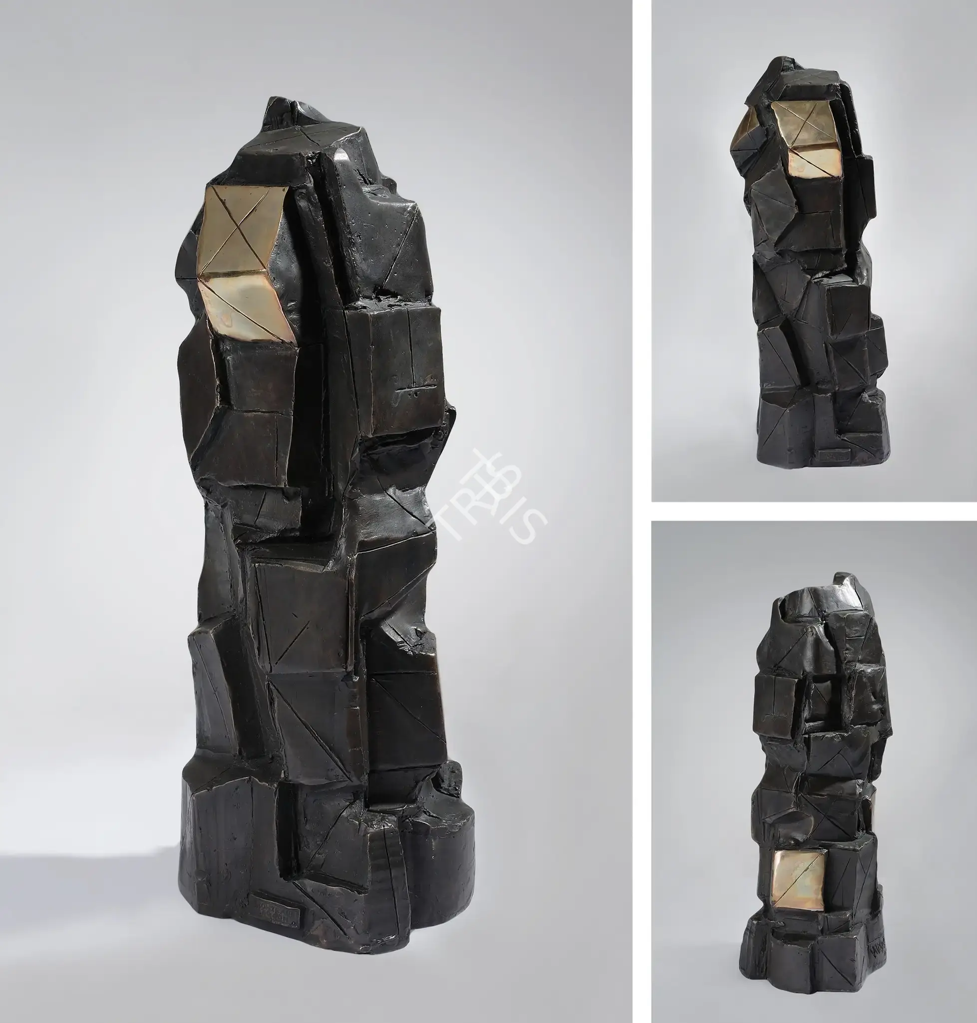 Himmat Shah (Artist), Mountain Head, 2006, Sculpture