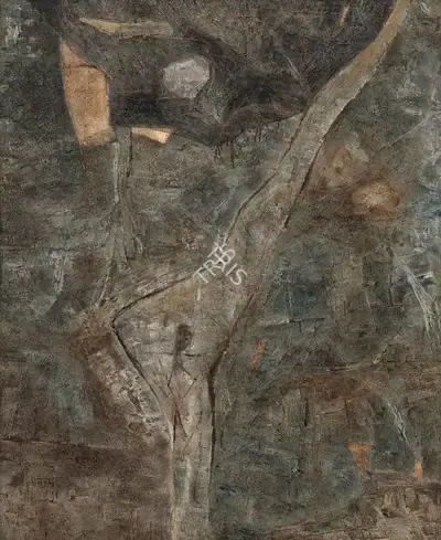 Ramkumar (Artist), Untitled, 1961, Painting