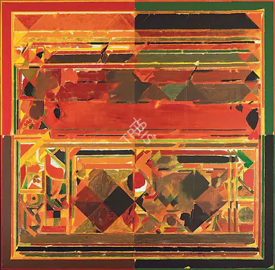 S.H. Raza (Artist), Saurashtra, 1983, Painting