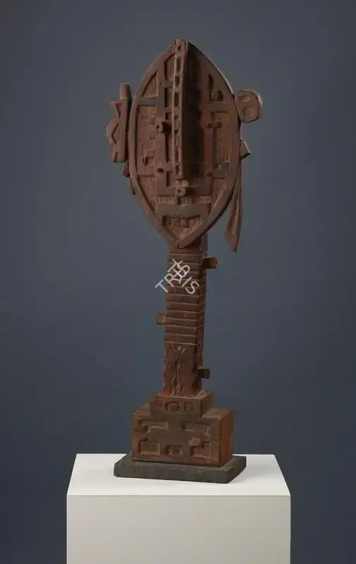 Bhagat, Dhanraj (Artist). Untitled (Portrait), 1963 | Sculpture, So.Mum/15.11.19, 2019 · Sotheby's