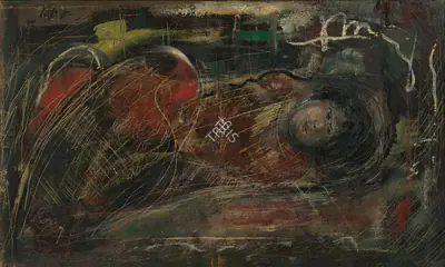 Sailoz Mookherjea (Artist), Untitled, Painting