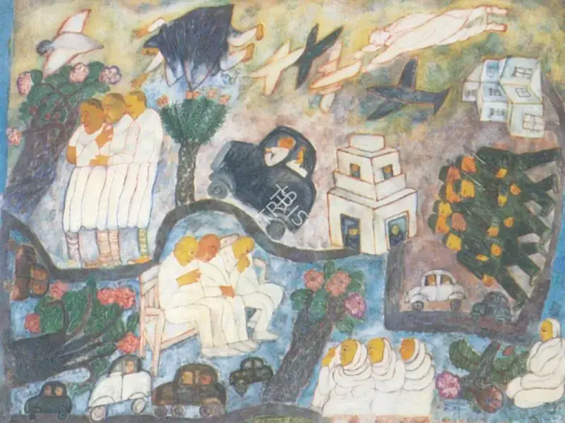 Arpita Singh (Artist), Untitled, 1990, Painting