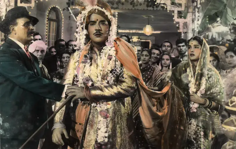 Om Prakash (Producer), Sanjog, 1961, Photographic Still