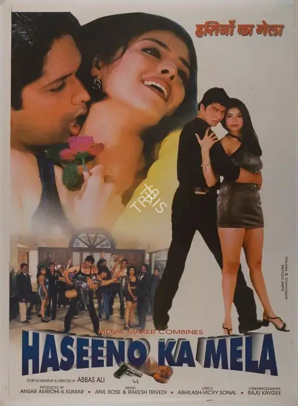 Abbas Ali (Director), Haseeno Ka Mela, 2000, Full Sheet Poster