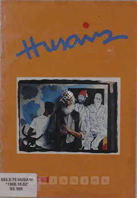 M.F. Husain (Artist), Husains, 1988, Solo Exhibition Catalogue