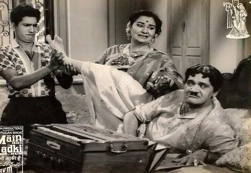 T. Muthuswamy (Cinematographer), Main Bhi Ladki Hun, 1964, Lobby Card