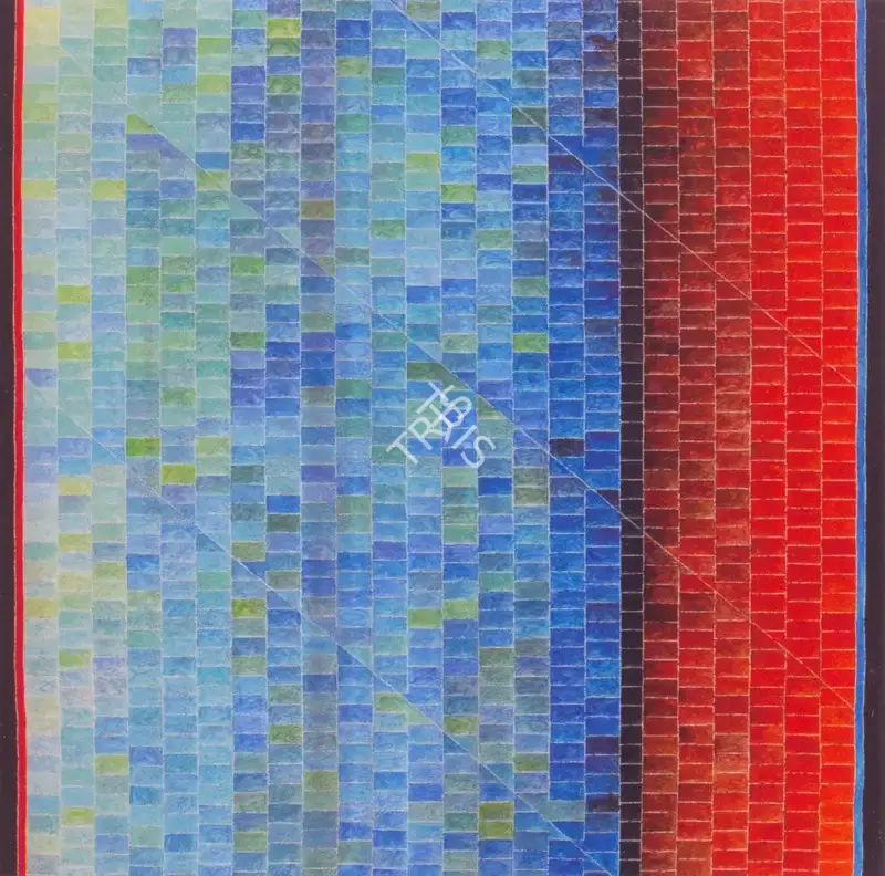 Akhilesh (Artist), Untitled (Blues), 2005, Painting