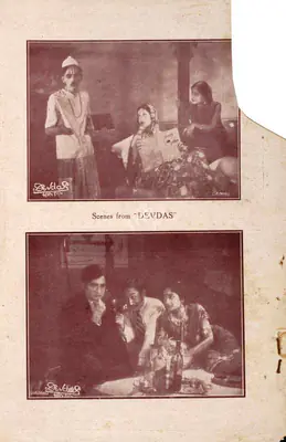 B.N. Sircar (Producer), Devdas, 1935, Song-Synopsis Booklet