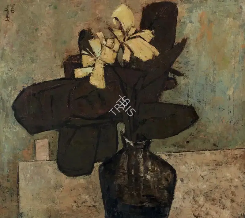 B. Prabha (Artist), Untitled, 1961, Painting