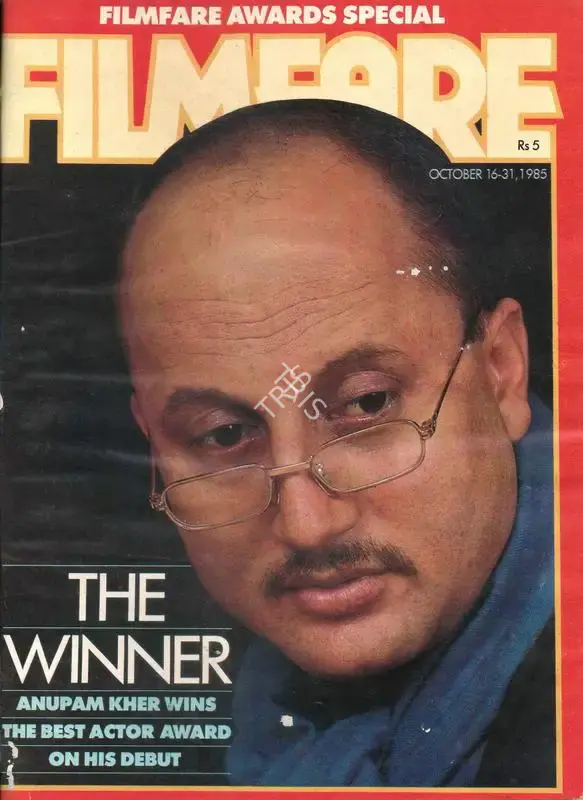 Pritish Nandy (Editor), Filmfare, 1985, Magazine