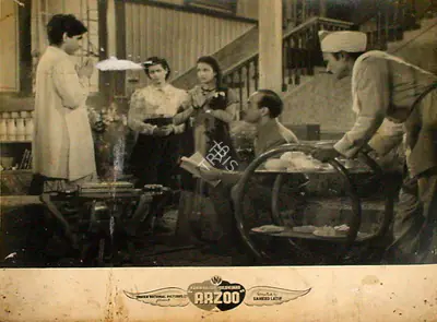 Shahid Lateef (Director), Arzoo, 1950, Lobby Card