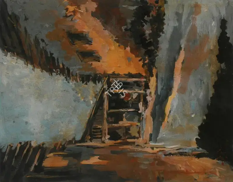 N.S. Bendre (Artist), Untitled, 1947, Painting