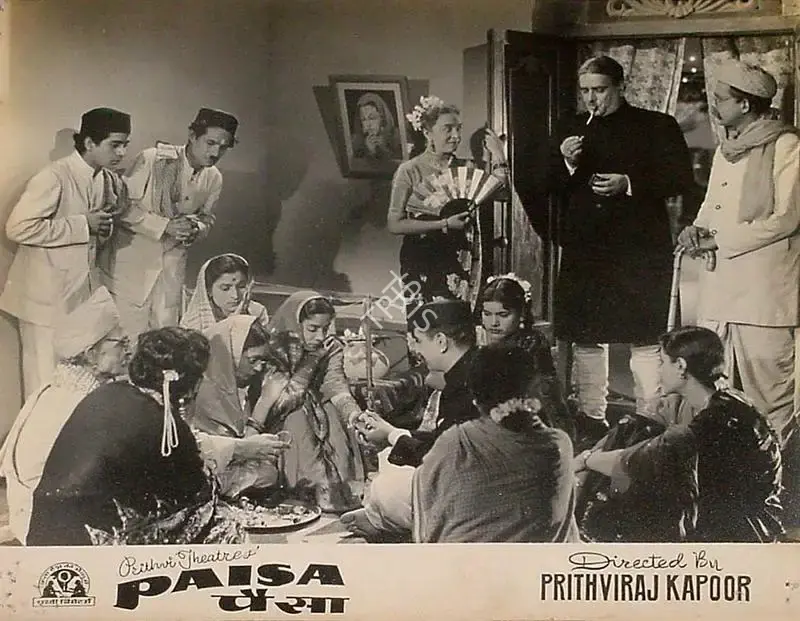 Taru Dutt (Cinematographer), Paisa, 1957, Lobby Card