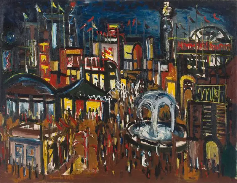 Avinash Chandra (Artist), Untitled, 1955, Painting