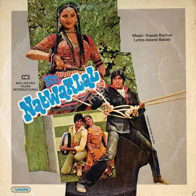 Tony (Producer), Mr Natwarlal, 1979, Record Cover