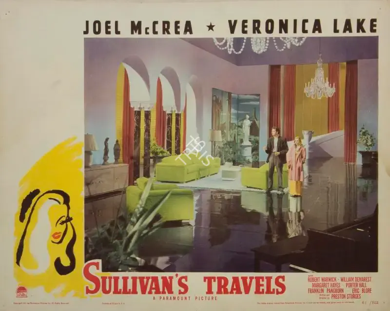Preston Sturges (Director), Sullivan's Travels, 1941, Lobby Card