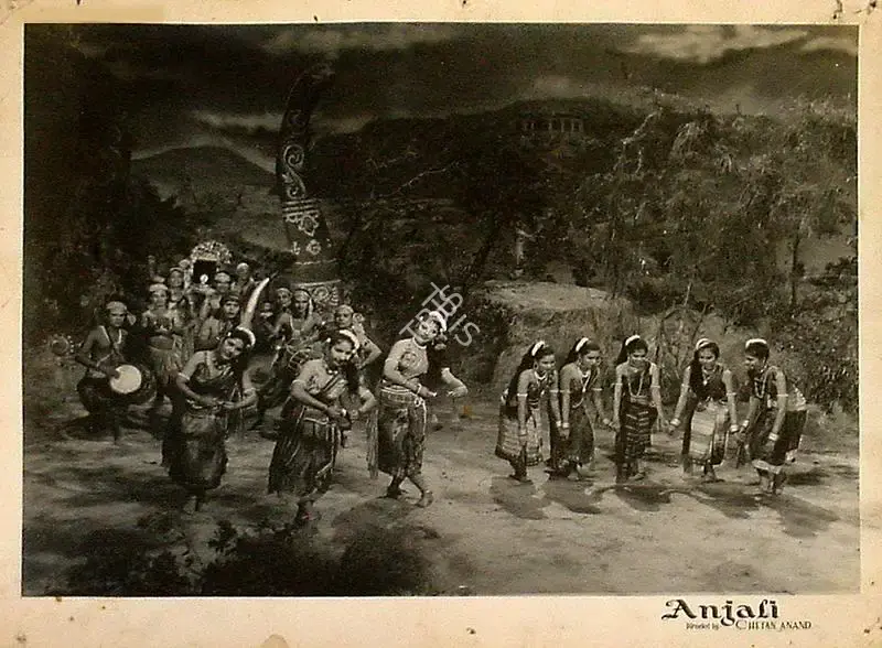 Chetan Anand (Director), Anjali, 1957, Lobby Card