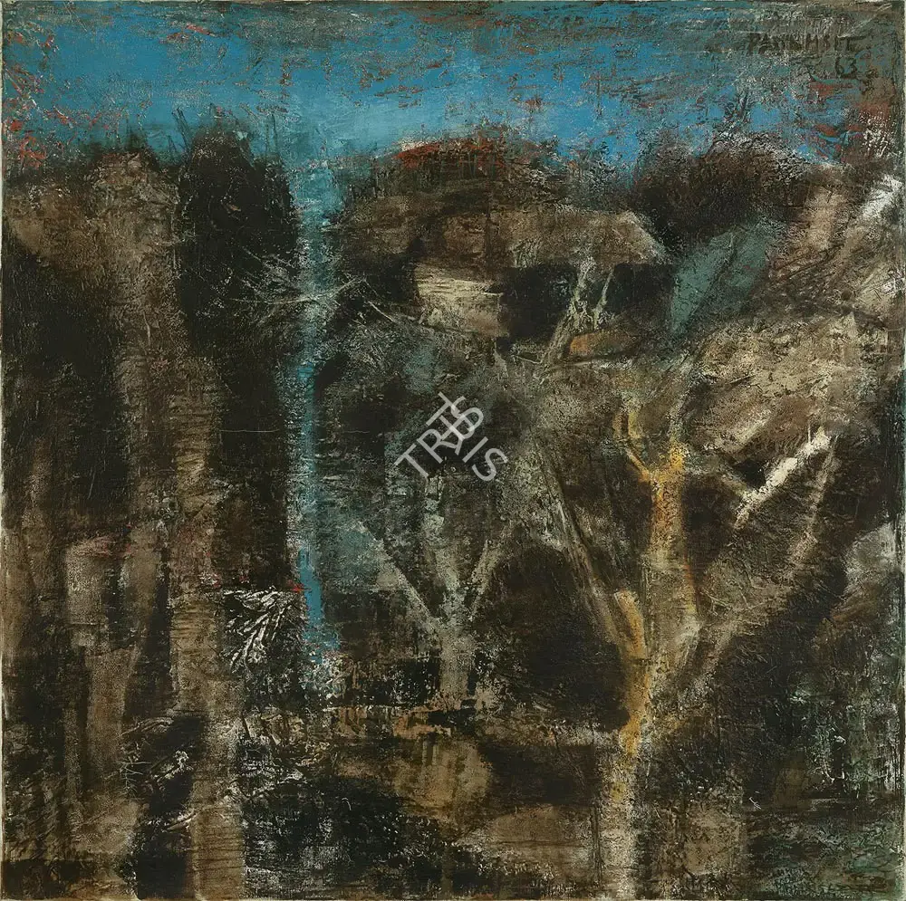 Akbar Padamsee (Artist), Delta, 1963, Painting