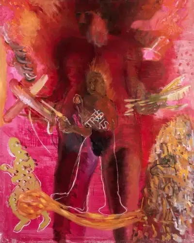 Nalini Malani (Artist), Untitled (Tomorrow), Painting