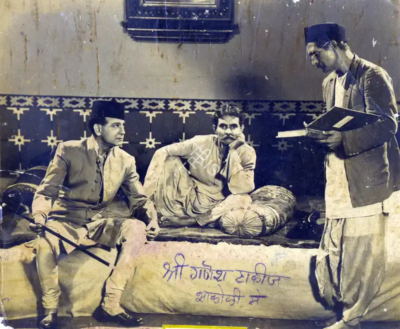 S.S. Vasan (Producer), Mr Sampat, 1952, Photographic Still
