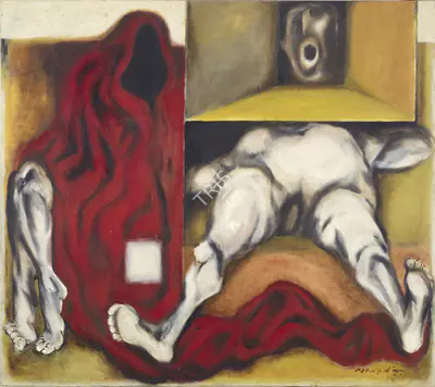 A. Ramachandran (Artist), Kaleidoscope, 1966, Painting