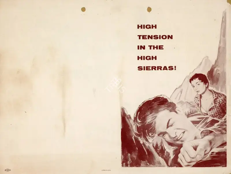John Farrow (Director), A Bullet Is Waiting, 1954, Handbill