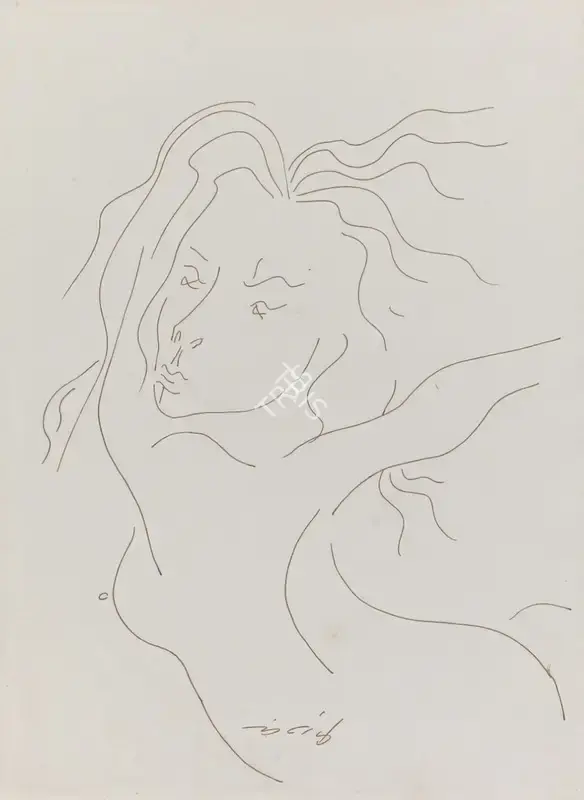 G.R. Santosh (Artist), Untitled, 1966, Drawing