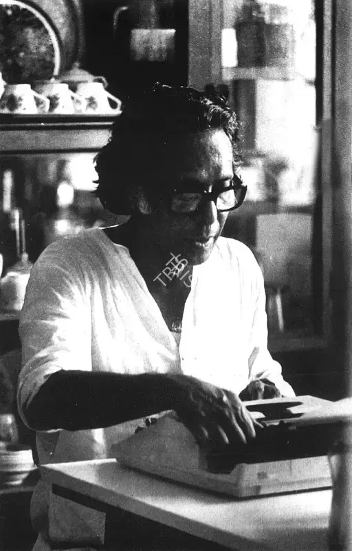 Nandy, Subhash (Photographer). Mrinal Sen. n.d. | Contemporary Photograph | CinemaEducation | 00553978