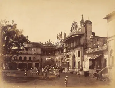 Lala Deen Dayal (Photographer), Bhopal Palace, Antiquarian Photograph