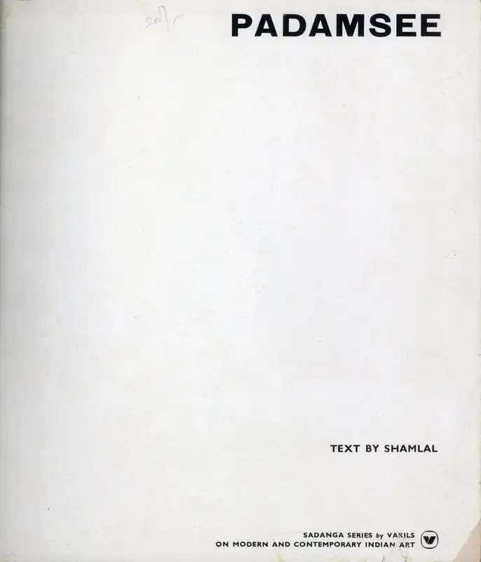 Akbar Padamsee (Artist), Padamsee, Solo Exhibition Catalogue