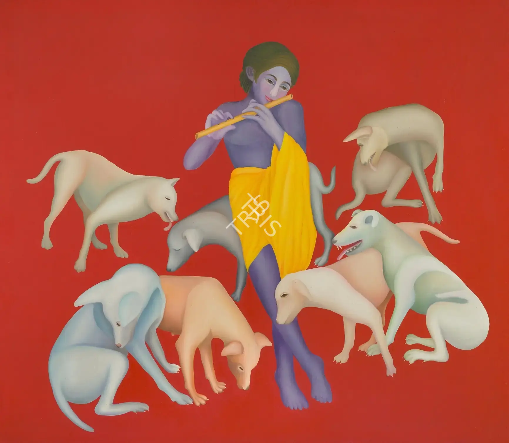 Bawa, Manjit (Artist). Untitled, 1992 | Painting, 2016 · Saffronart