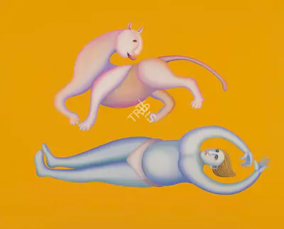 Bawa, Manjit (Artist). Untitled, 2005 | Painting, 2018 · Saffronart