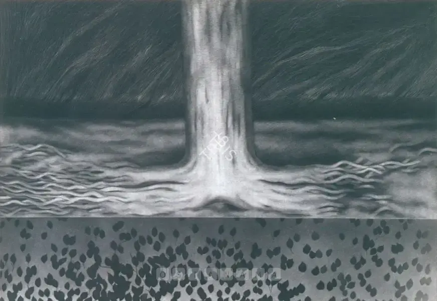 Broota, Rameshwar (Artist). The Other Space, 1992 | Painting, Ch.NeY/19.09.02, 1992
