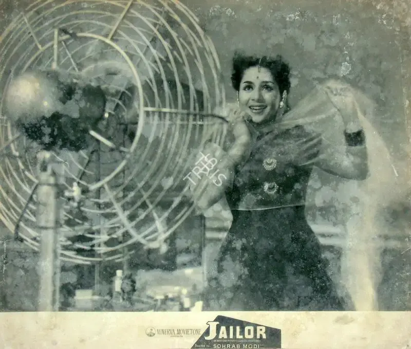 Y.D. Sarpotdar (Cinematographer), Jailor, The, 1938, Lobby Card
