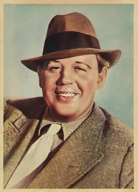 Nestle (Sponsor), Nestle (Sponsor), Stars of the Silver Screen: Charles Laughton | Trading Card, 1930s, Trading Card