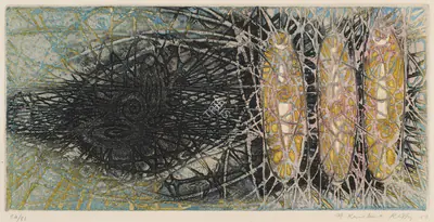 Krishna Reddy (Artist), Untitled, 1958, Print