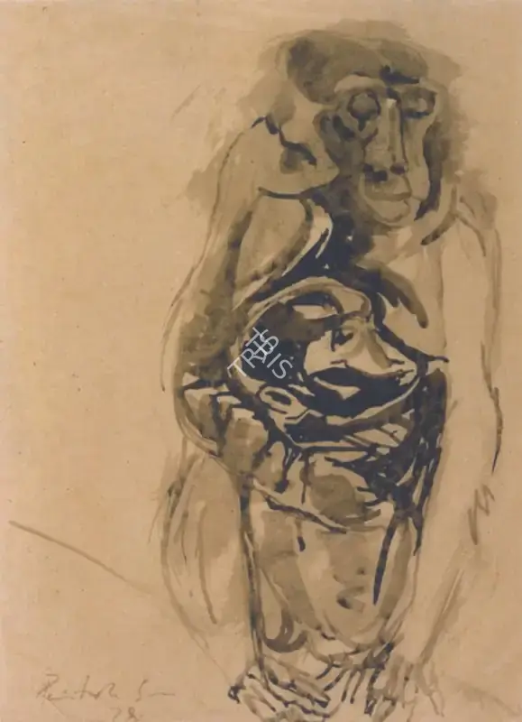 Paritosh Sen (Artist), Untitled, 1989, Painting