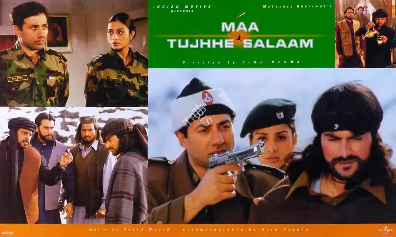 Mahendra Dhariwal (Producer), Maa Tujhhe Salaam, 2002, Lobby Card