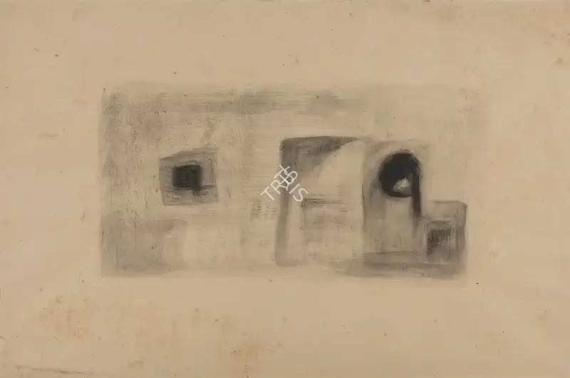 Nasreen Mohamedi (Artist), Untitled, 1962, Painting