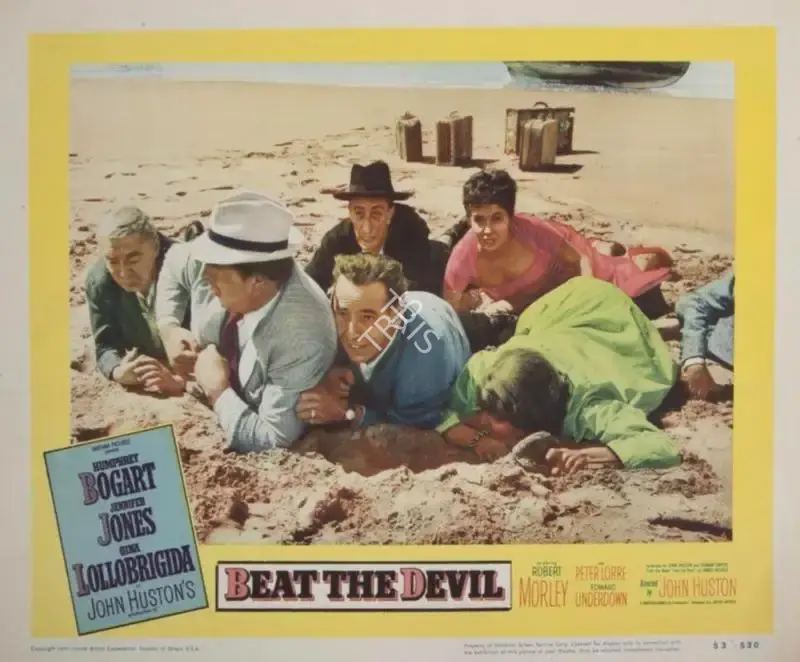 John Huston (Director), Beat the Devil, 1954, Lobby Card