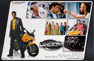 Aditya Chopra (Producer), Dhoom, 2004, Lobby Card