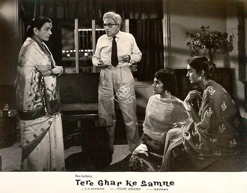Dev Anand (Producer), Tere Ghar Ke Samne, 1963, Lobby Card