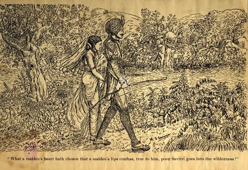 M.S. Sarma (Artist), Satyavan Savitri 02, Political Propaganda