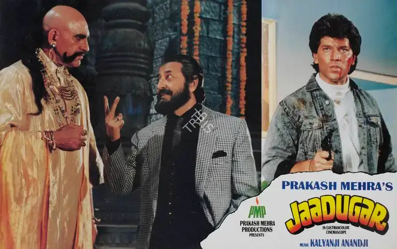 Prakash Mehra (Producer), Jaadugar, 1989, Lobby Card