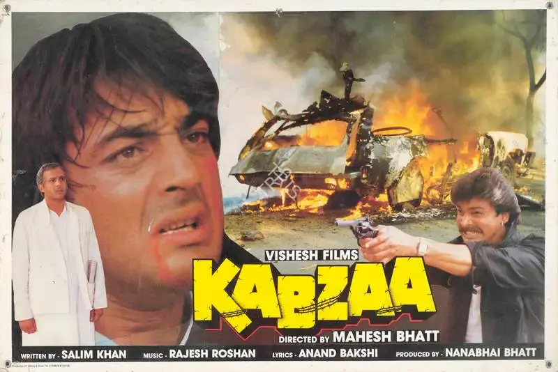 Nanabhai Bhatt (Producer), Kabzaa, 1988, Lobby Card