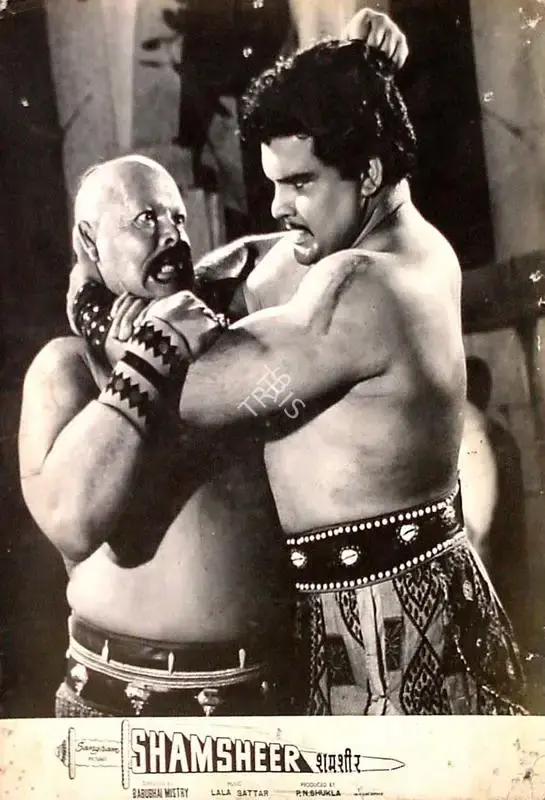 Babubhai Mistri (Director), Shamsheer, 1967, Lobby Card